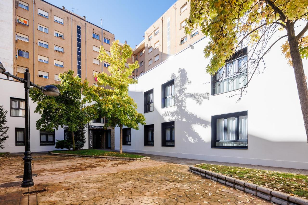 Apartamentos Congreso, Parking Gratuito Logroño Exteriér fotografie